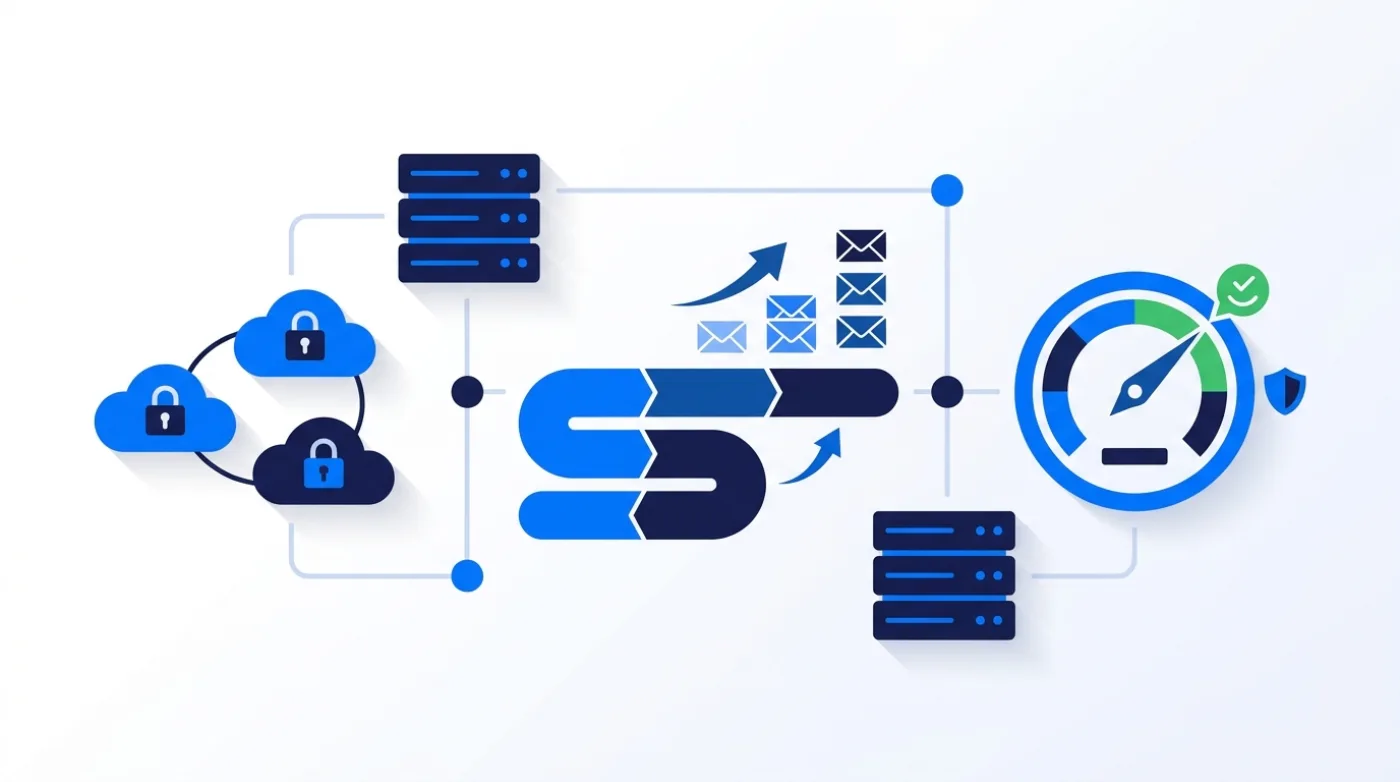 B2B Email Lead Generation: The System Behind the Numbers illustration